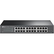 TP-Link TL-SG1024D 10/100/1000Mbps 24-Port Gigabit 13-inch Desktop